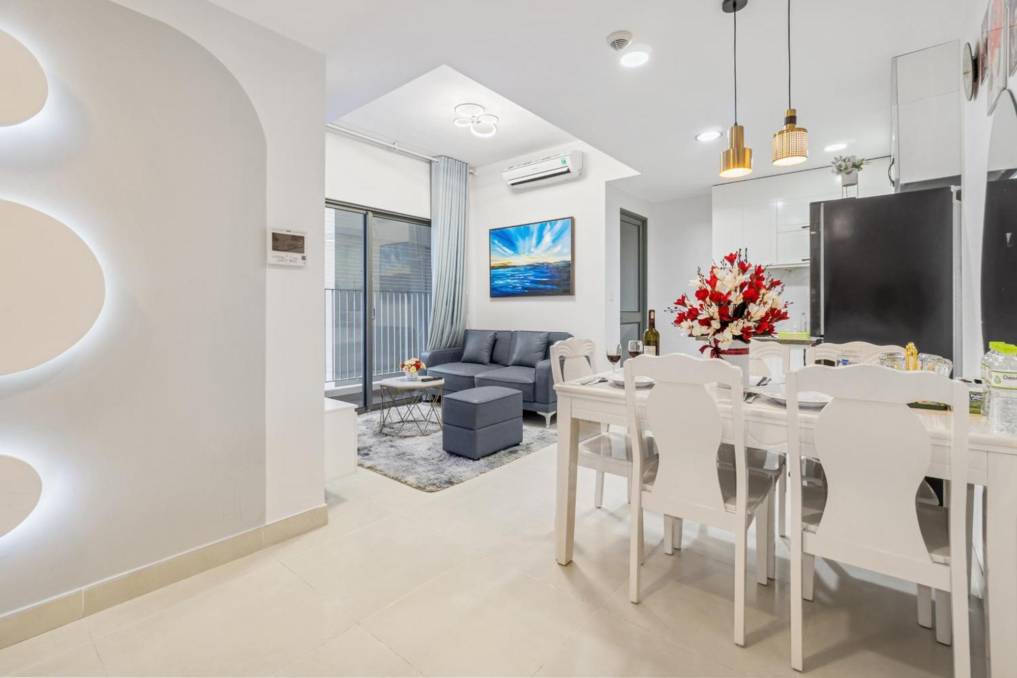 Cozy 2 Bedrooms Condo In T1 Masteri Thao Dien, Fully Furnished With Full Amenities Cidade de Ho Chi Minh Exterior foto