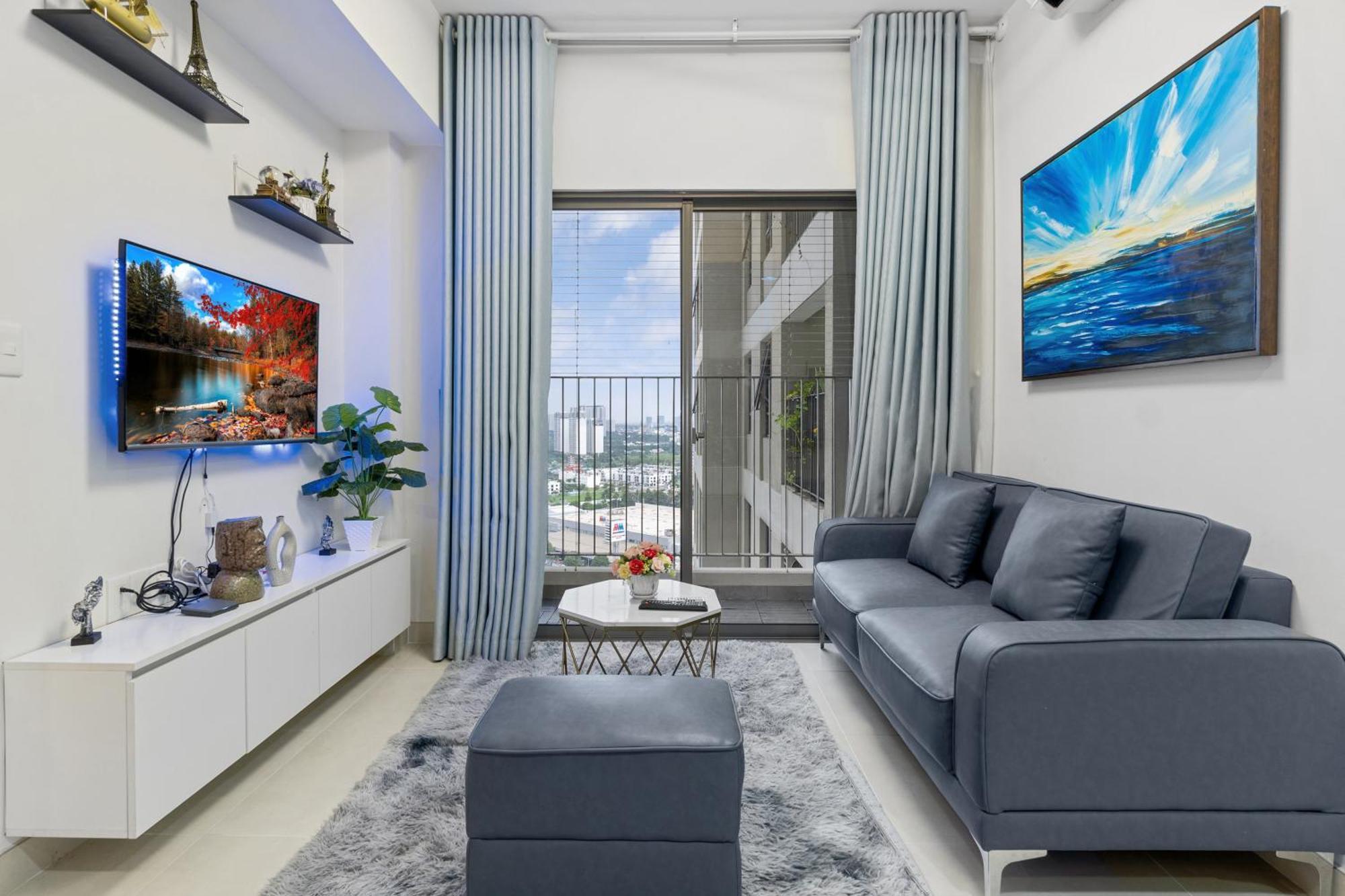 Cozy 2 Bedrooms Condo In T1 Masteri Thao Dien, Fully Furnished With Full Amenities Cidade de Ho Chi Minh Exterior foto